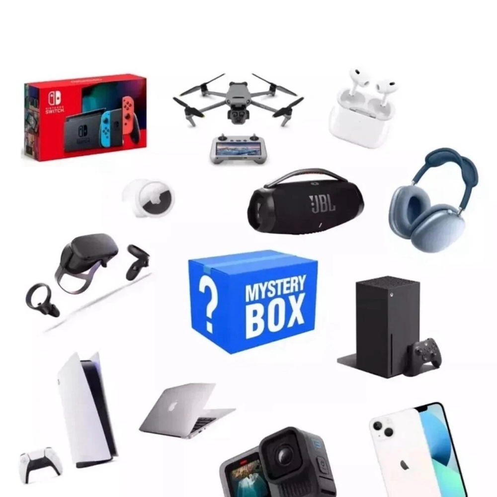 HOT!Mystery Loot Electronic Box! All Brand New!2025!Read Description